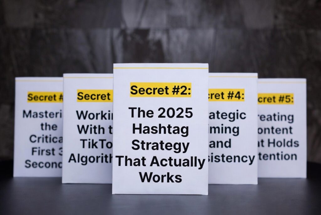 Hashtag Strategy of TikTok video optimization